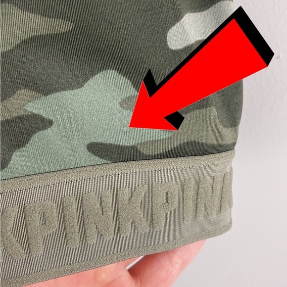 Victoria’s Secret Pink Camo Sports Bra Size Medium - Picture 12 of 12